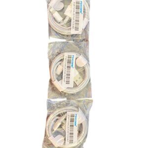 3-PACK 3 FT USB Data Fast Charger Cable For Apple iPhone 7 8 X 11 12 13 14 MAX